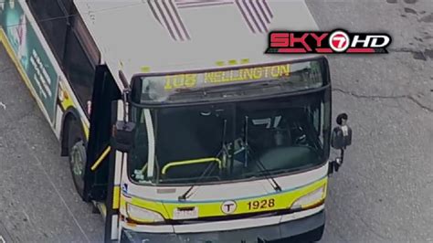 MBTA bus involved in crash in Malden